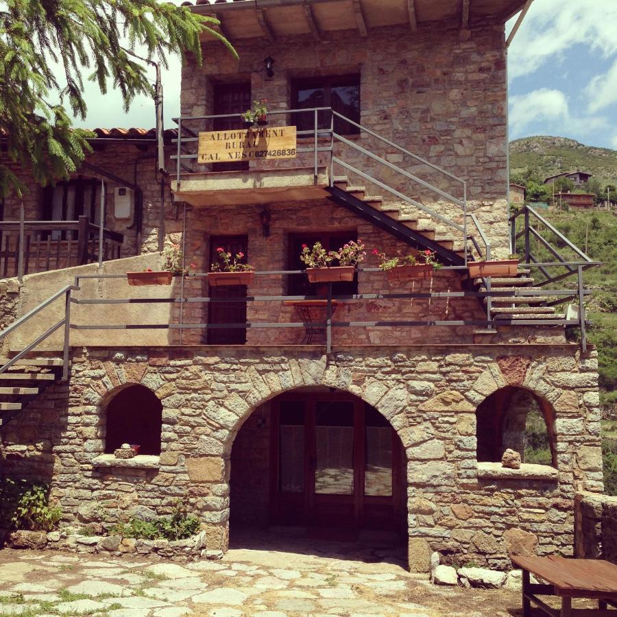 Apartamento Cal Xesc Castellar De N'Hug Exterior foto